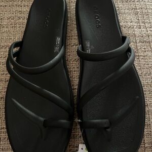 Croc sandals